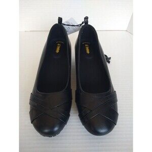 TREDSAFE Womens wedge heel Slip Oil Resistant Work Shoes 9 1/2 Restaurant safety